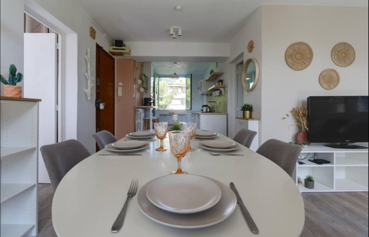 Le Smile - 3 Bedrooms - 8Pers - Parking - Centre Gare Montpellier Exterior foto